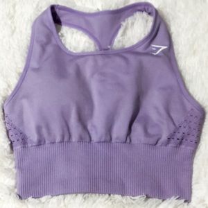 Gym shark Longline Top/Sports Bra